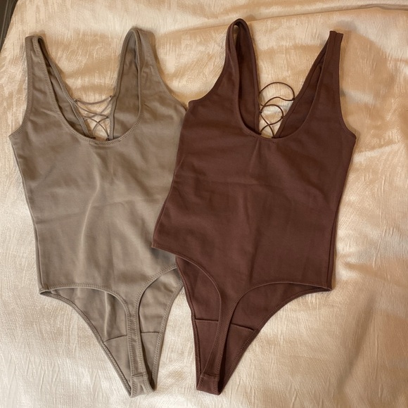 Wilfred Bundle of 2 Thong Bodysuits - Picture 2 of 5